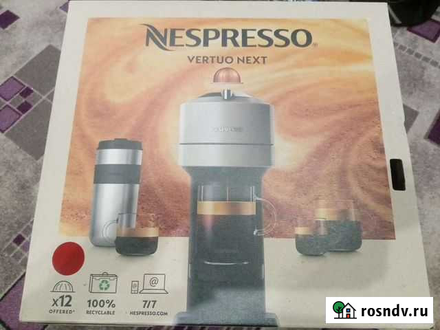 Капсульная кофемашина Nespresso Vertuo Next GCV1 Нижний Тагил - изображение 1