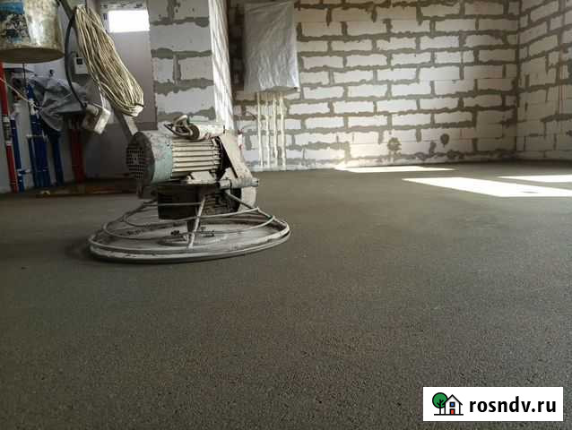 Стяжка пола полусухая. Штукатурка стен Иваново - изображение 1