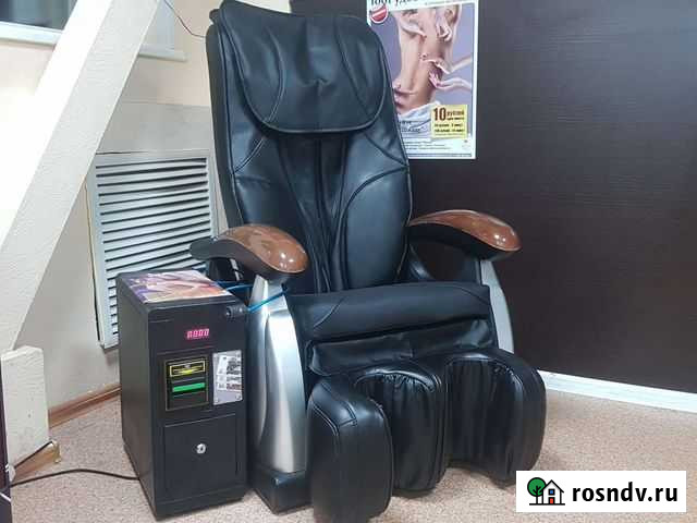 Массажное кресло с купюроприемником Новый Уренгой - изображение 1