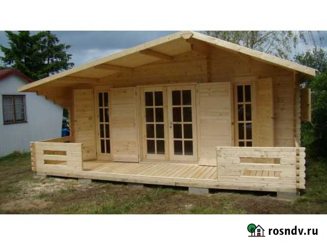 Дачный трехкомнатный дом 5800*6000 мм из минибруса Сенной - изображение 1