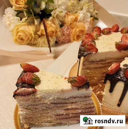 Домашние торты, пиццы, пироги на заказ Томск - изображение 1