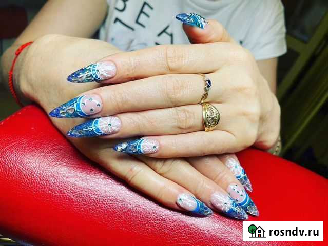 Маникюр,педикюр,гель лак, наращивание) Черногорск - изображение 1