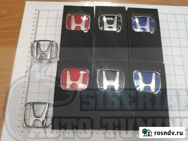Ориг. эмблема в руль Honda, Эмблемы JS Racing SRS Красноярск - изображение 1