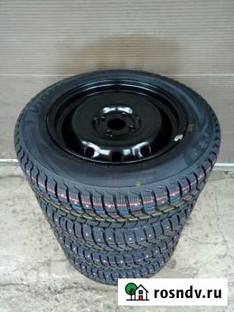 Колеса зимние 195/55 R15 сверловка 4*100 новые Казань - изображение 1