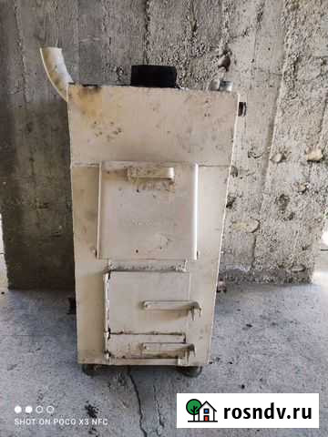 Печь буржуйка для гаража Нартан - изображение 1