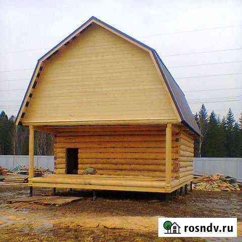 Сруб бани / Сруб дома Истра