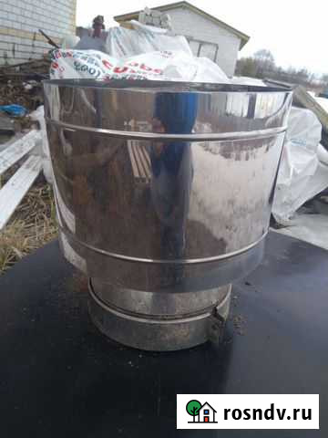 Дымоход двухстенный, дефлектор DDH 260 Меленки - изображение 1