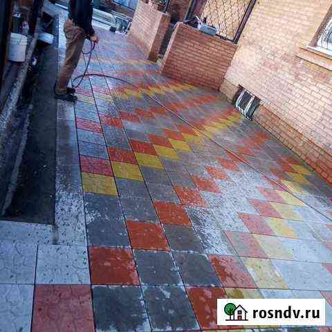 Бердь, тротуарная плитка, брусчатка Черногорск