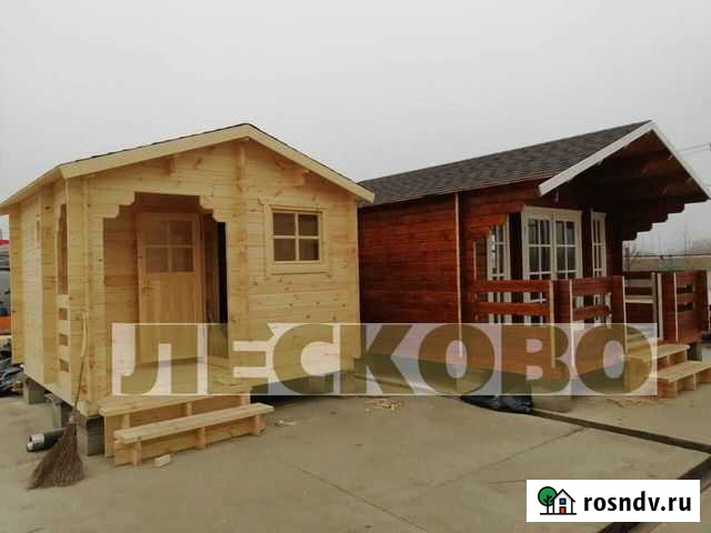 Баня из мини-бруса 5х5м Темрюк - изображение 1