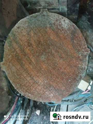 Крышка люка чугунный Бийск - изображение 1