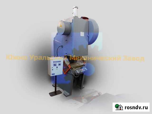 Пресс кривошипный одностоечный кд2126 Тосно - изображение 1