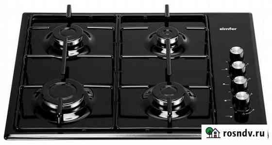 Новая Газовая варочная панель Simfer H60Q40B401 Нижний Новгород