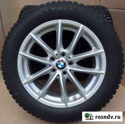 BMW 5(G30+) колёса R17 зима шипы Nokian 9 Москва