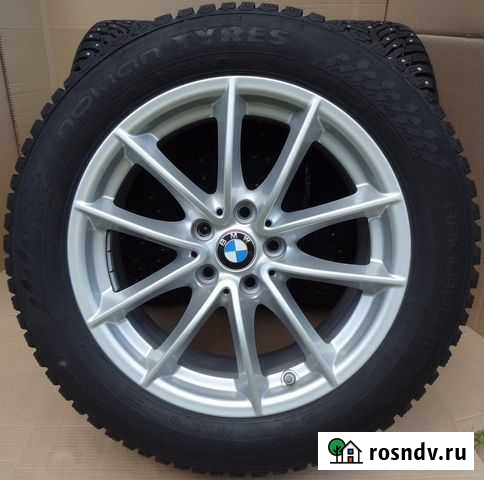 BMW 5(G30+) колёса R17 зима шипы Nokian 9 Москва - изображение 1
