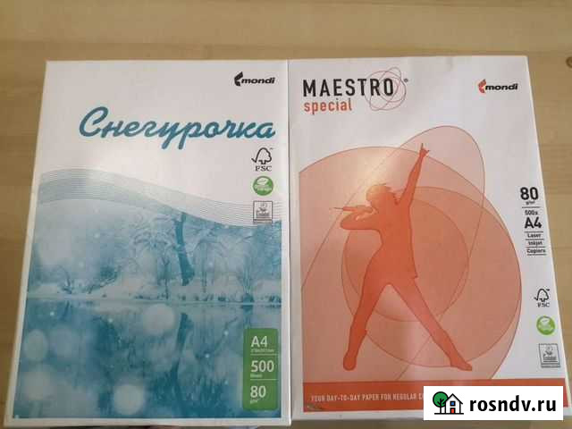 Офисная бумага a4 Смоленск - изображение 1