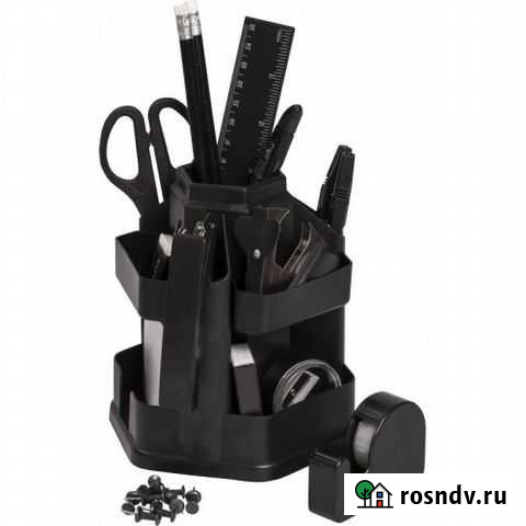 Desk organizer, 17 предметов, черный Моршанск - изображение 1