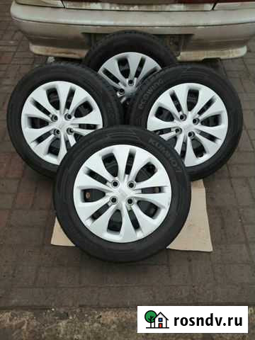 Колеса лето Кумхо Р15/185/65 Рио/Солярис новые Тамбов - изображение 1