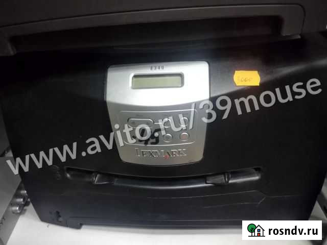 Принтер lexmark e340 с документами на гарантии Калининград - изображение 1