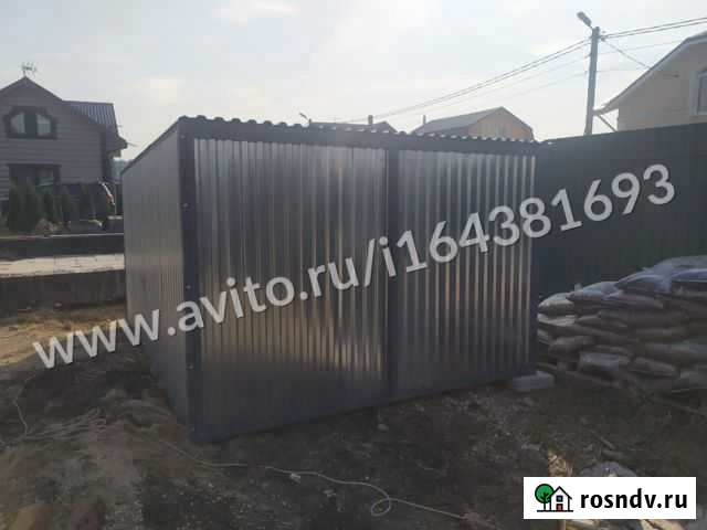 Гараж Металлический (К-57) Кромы - изображение 1