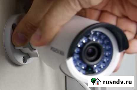 Монтаж видеонаблюдения Яблоновский - изображение 1