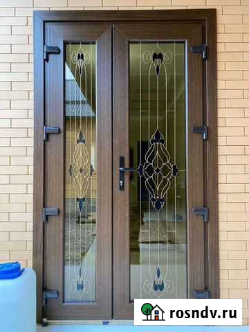 Пластиковые дверь не бу пвх Старые Атаги - изображение 1