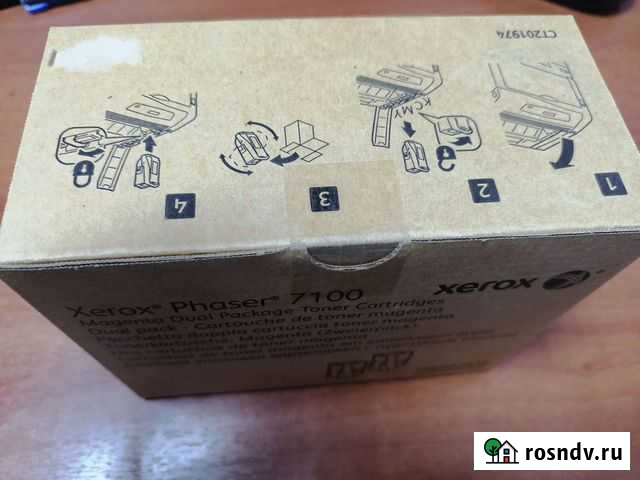 Картриджи набор Xerox 7100 оригинальные Ухта - изображение 1