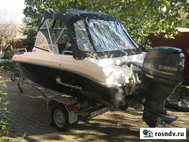 Катер Phoenix 510, Yamaha F90betl, прицеп. 2014год Аксай - изображение 1