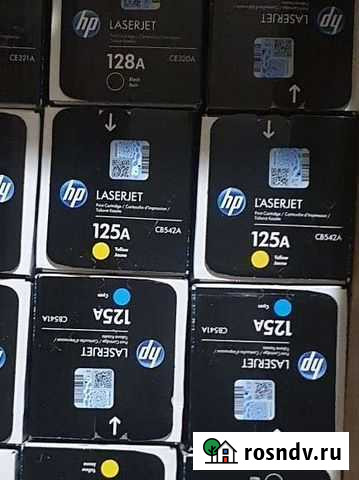 Картриджи hp 125a Ачинск - изображение 1