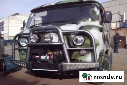 Силовой бампер УАЗ Буханка 452 Медведь увел кенг Ульяновск - изображение 1