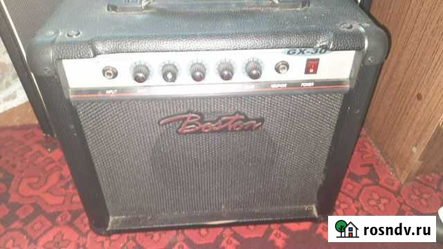 Комбоусилитель для электрогитары Boston gx-30 Петрозаводск - изображение 1