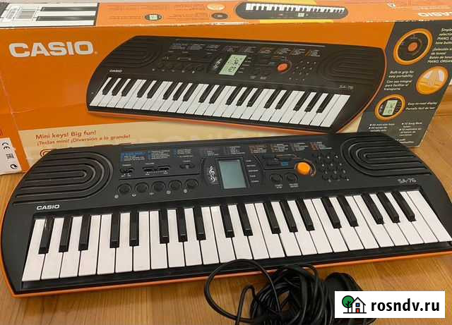 Синтезатор пианино Casio SA 76 Жуковский - изображение 1
