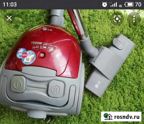 Б/у рабочий Пылесос lg Ульяновск - изображение 1