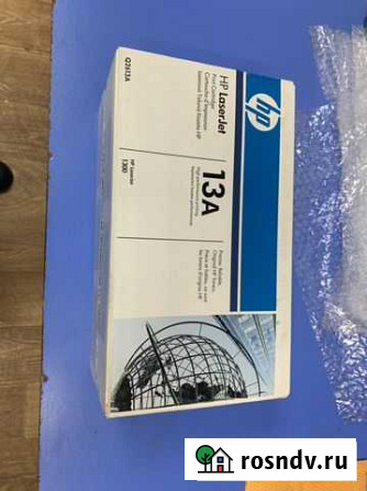 Картридж hp q2613a, новый. Оригинал Нижневартовск - изображение 1
