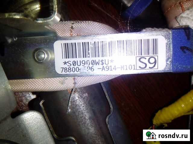 Боковая шторка безопасности на Honda Воркута - изображение 1