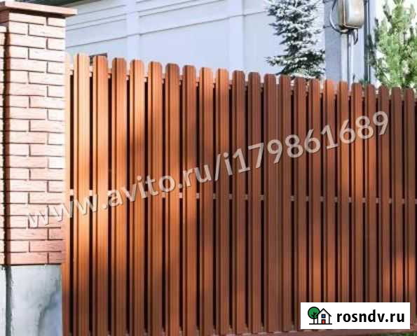 Евроштакетник для забора. Гарантия Ишня - изображение 1