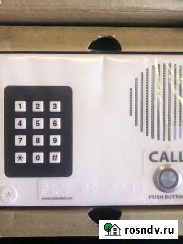 Домофон SIP Cyberdata 011113A новый Дубна - изображение 1