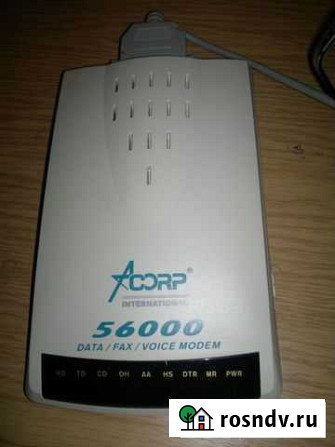 Факс- модем Acorp 56000 Саратов - изображение 1