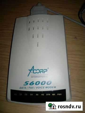 Факс- модем Acorp 56000 Саратов - изображение 1