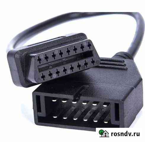 Переходник OBD2 - OBD1 12pin GM / ваз Гуково