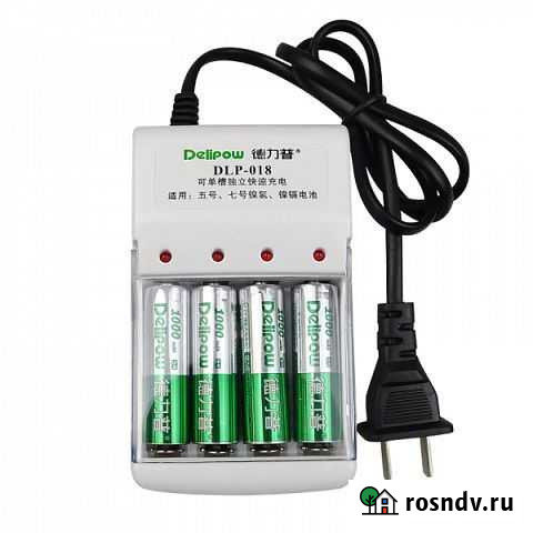 Зарядка аккумуляторных батарей AA, AAA Калининград - изображение 1