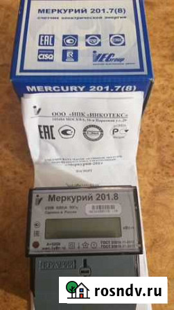 Счётчик Меркурий 201 Сызрань - изображение 1