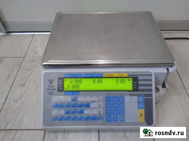 Весы с печатью этикеток Digi sm - 300 Ленинградская - изображение 1
