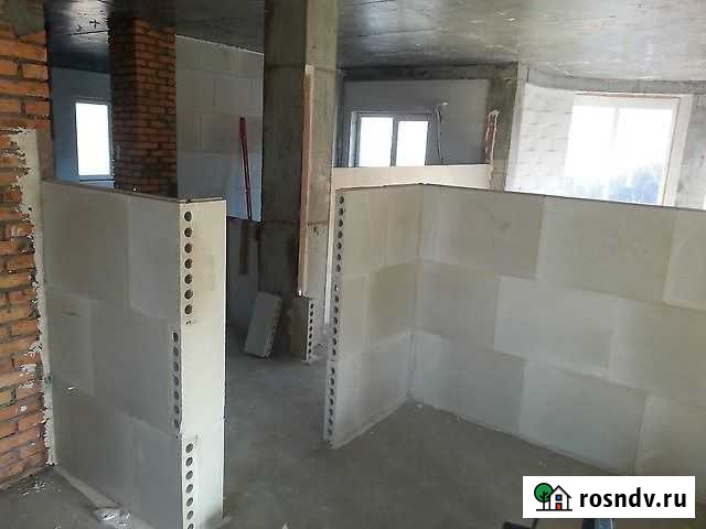 Возведение перегородок гкл, гвл, пгп, газобетон Хабаровск - изображение 1