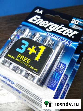 Батарейки Energizer ultimate lithium AA Магнитогорск - изображение 1