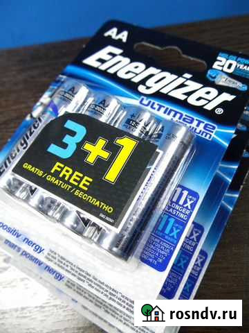 Батарейки Energizer ultimate lithium AA Магнитогорск - изображение 1