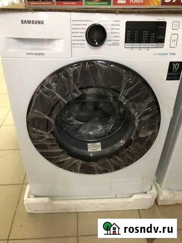 Стиралка Samsung eco bubble 7кг Прохладный - изображение 1