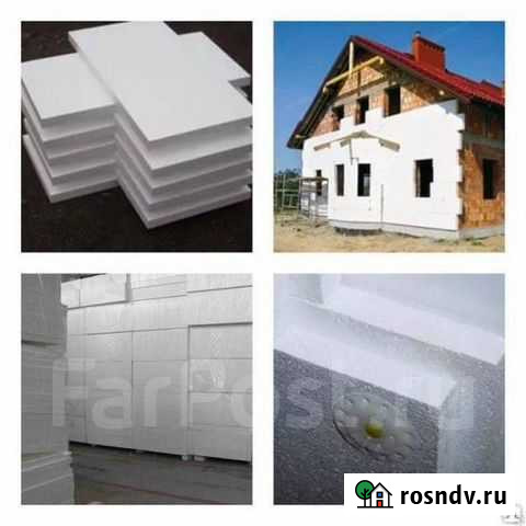 Пенопласт лист 1*1метр Салават - изображение 1