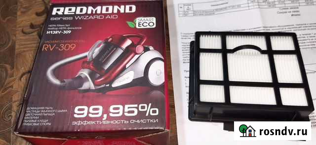 Фильтр пылесоса Redmond RV-309 Шахты - изображение 1