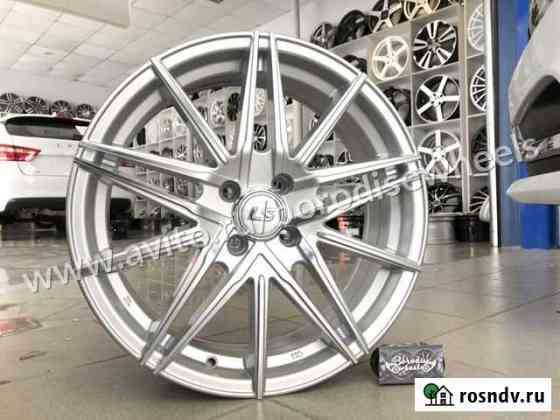 Диски LS 957 4x100 r17 #1098 Серебро с полиролью Тольятти