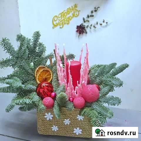 Делаю новогодние композиции Балашиха - изображение 1